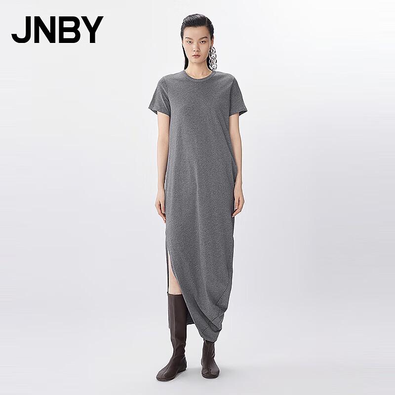 

JNBY 2025 Summer New Round Neck Short Sleeve Dress S