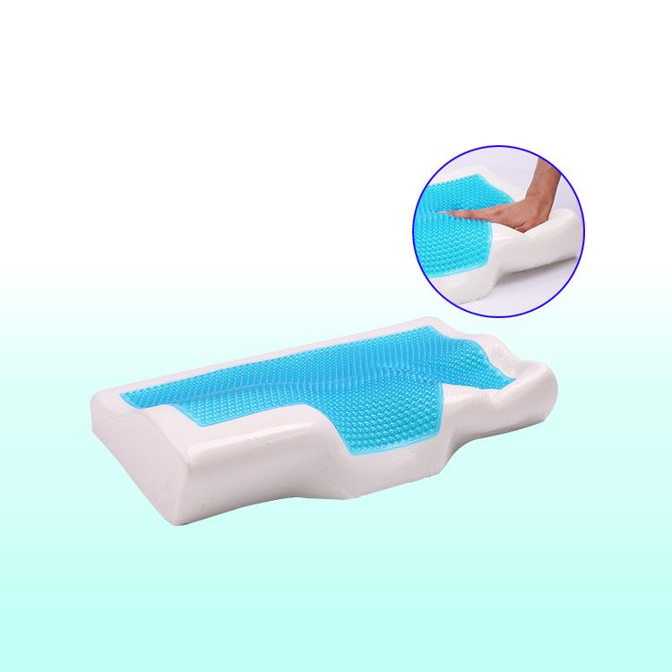 Gel Memory Foam Butterfly Pillow - Slow Rebound, Cool Touch Summer Sleeping Cushion