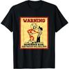 Funny Electrician Tshirt, 'Electricity Will Kill You' Graphic Top for Men, Classic Cotton Short Sleeve Novelty Garment