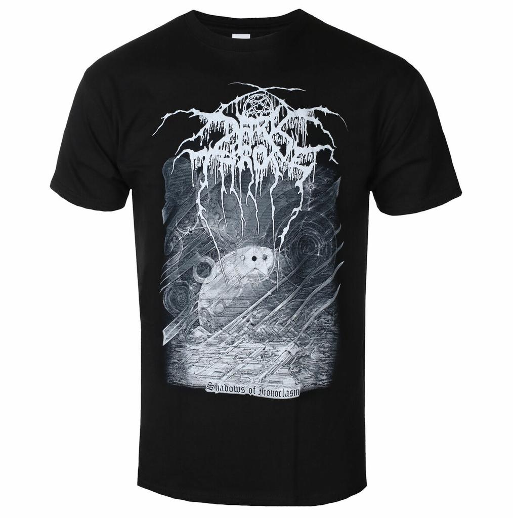Yk Darkthrone Graphic Cotton Tshirt Unisex Summer Short Sleeve Fashion Brand Tee Luxury Casual Vintage Tees