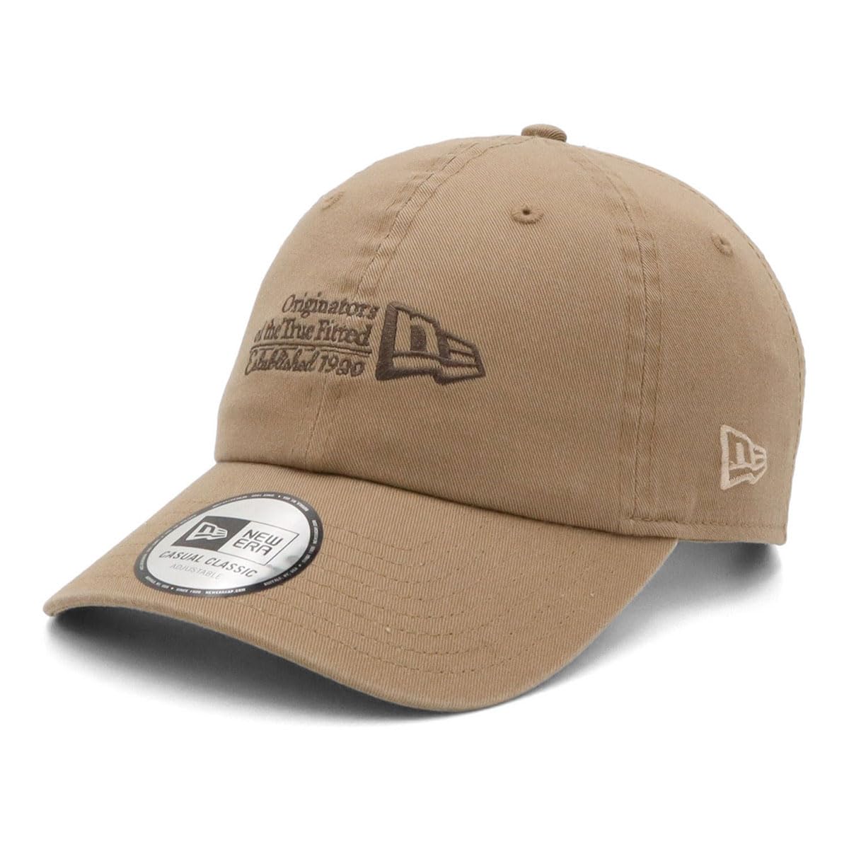 

New Era Casual Classic Cotton Low Free CC Flag and Oottf Kha Wal Cap, Khaki,