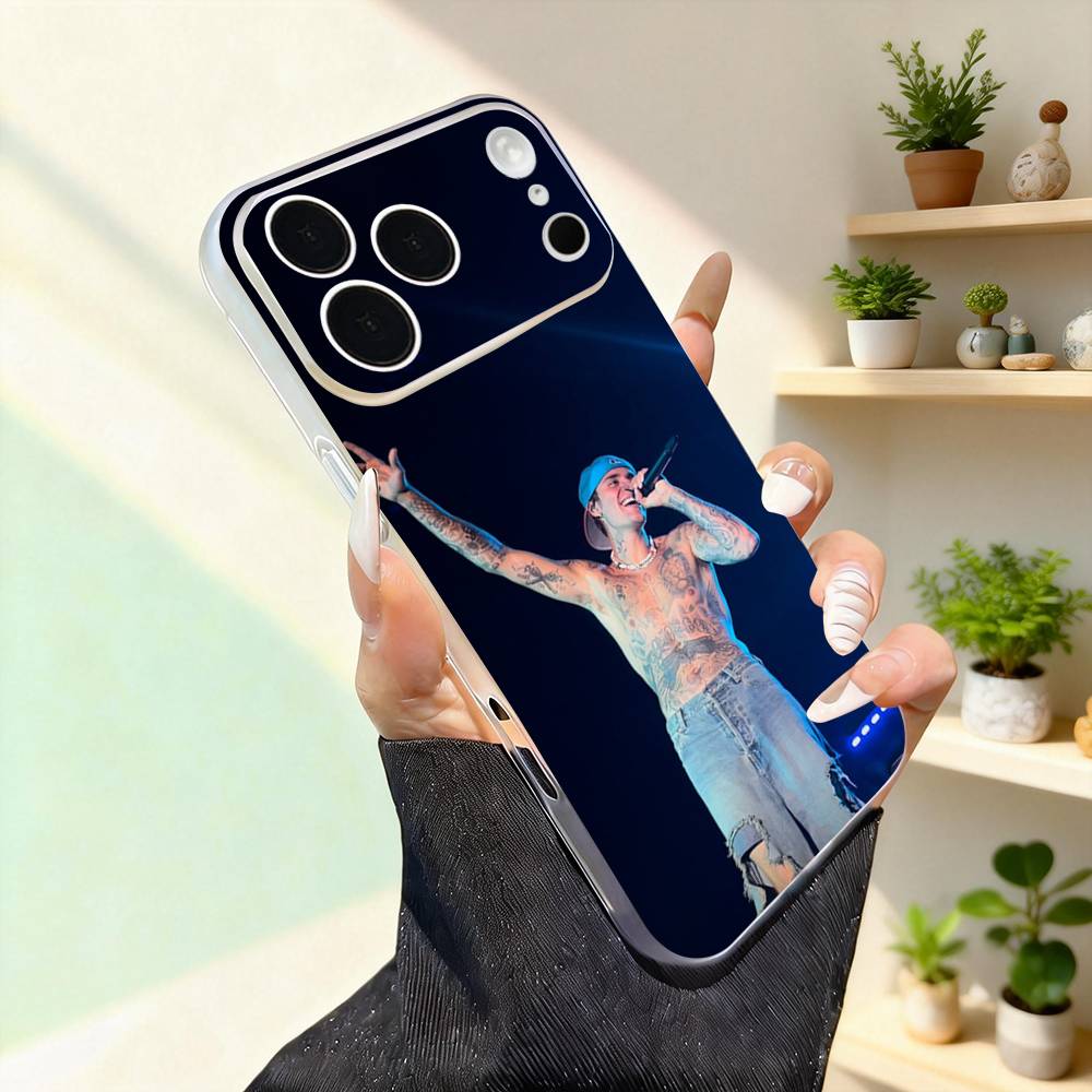 U-USA Justin B-Bieber Cool Für iPhone 11,12,13,14,15,16,17,Pro,Max,Plus,Mini,SE4,E Handyhülle Magnetisch Für Magsafe Kabellos