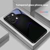 Simples e Grande Para OnePlus Nord 3 5 6T 7 Pro 8 12 10T Reno8 Lite 5G 10R Nord N30 Capa de Telefone Rígida de Vidro Temperado Preta