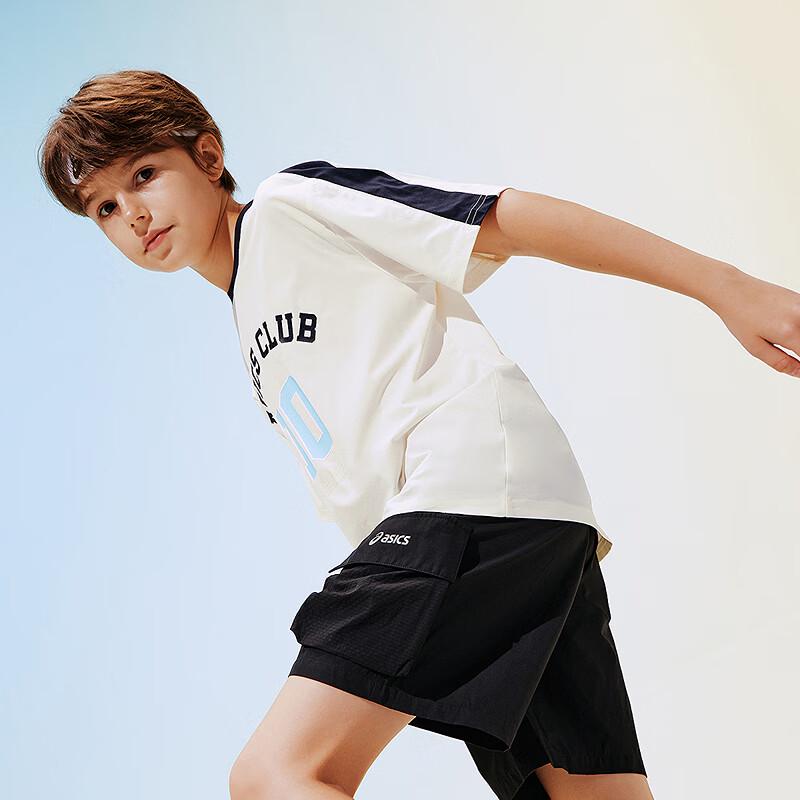 Asics Kids' Quick-Dry Antibacterial Sports T-Shirt