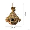 Sparrow Hut Cage Hand Woven Nest Hanging As Decoration