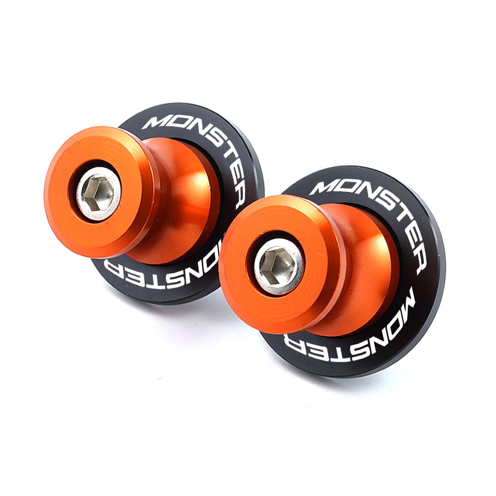 Bobine pentru braț oscillant pentru DUCATI Monster 696 796 821 1200 S2R 800 Multistrada 1200 1200S 1200GT Piese Șurub suport glisor pentru motociclete