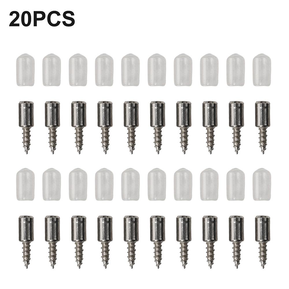 Self Tapping Screw Layer Plate Holder Wardrobe Storage Rack Screw Fixed Support For Wooden Cabinets Wardrobes Glass Laminates