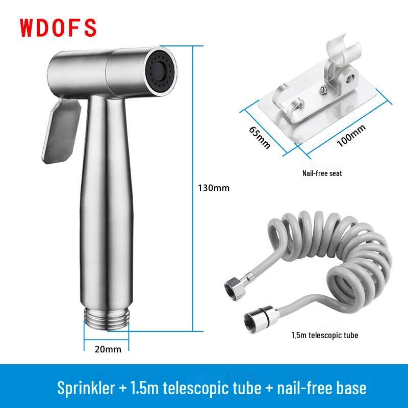 Kit de douchette de bidet en acier inoxydable 304