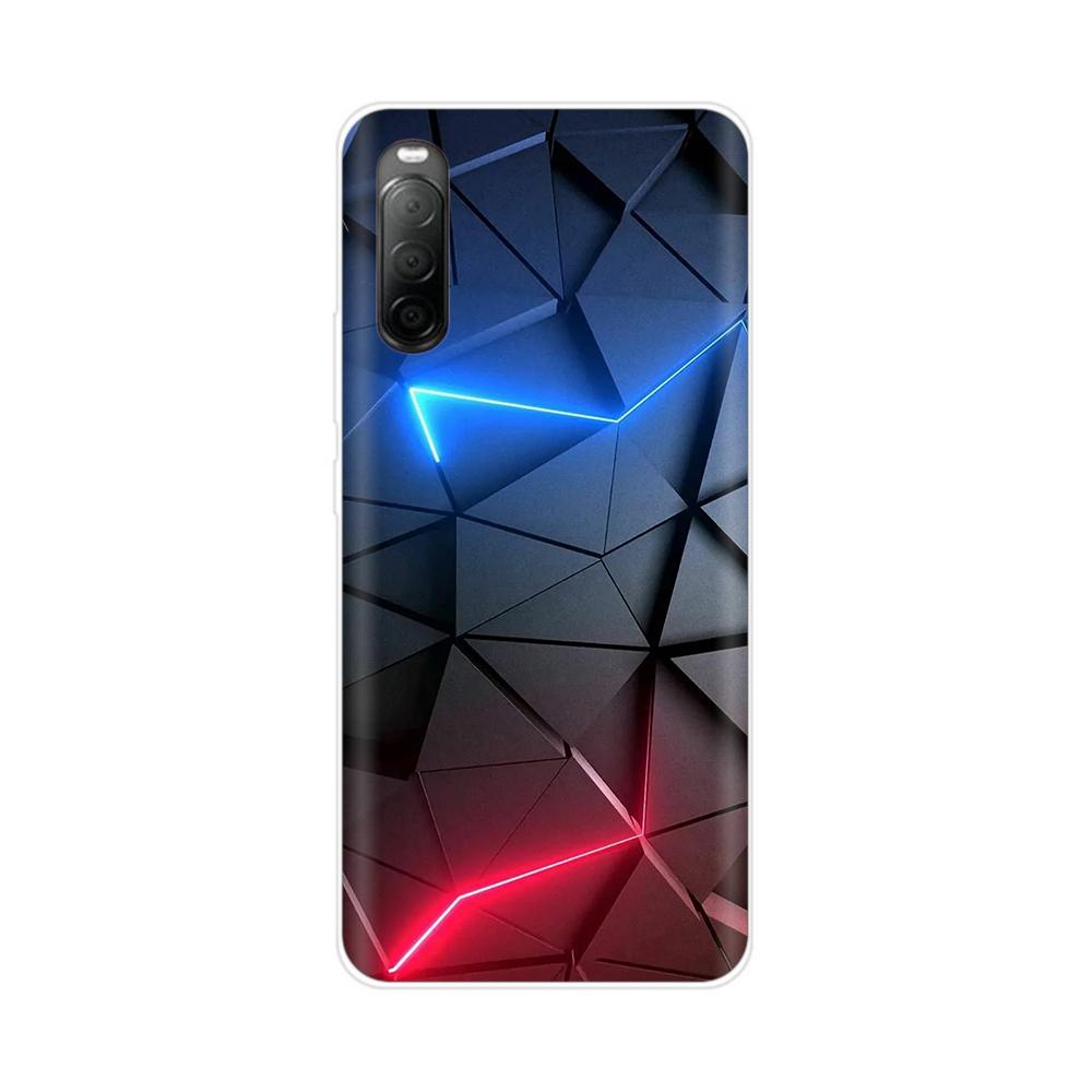 For SONY Xperia 10 iii 10 II Cases 10iii Soft TPU Silicone Bumper Phone Cases For Sony Xperia 10 II 10 III Cases Cover Fundas