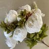 Mimaya 13head Peony Faux Flower Bouquet Wedding Decor For Home And Photography