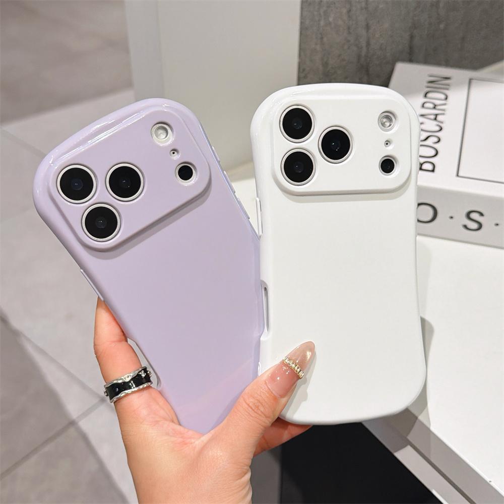 Candy Color Jelly Little Waist Phone Case For Apple iPhone 17 16 15 14 13 12 11 Pro Max Camera Lens Proteciton Shockproof Cover