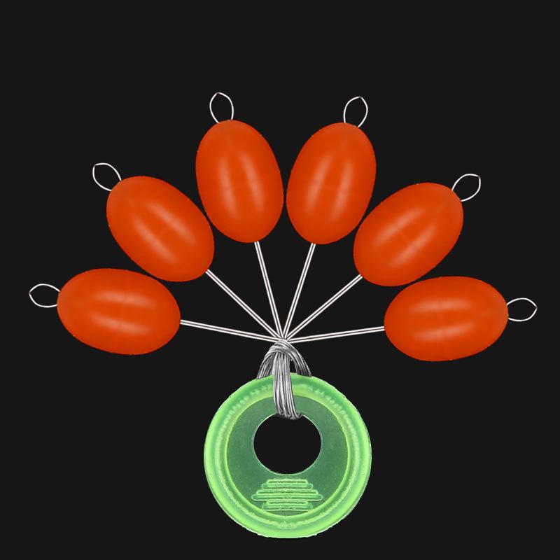 Extra Large Sea Fishing Tackle Set with Giant Bean Hook and Beef Tendon Olive for Boat Fishing.