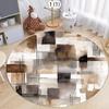 Light Luxury Carpets for Living Room Modern Minimalist Bedroom Decor Carpet Large Area Round Study Rug Anti-slip Floor Mat