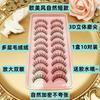 Aimo - Lot de 10 : Faux cils (205)