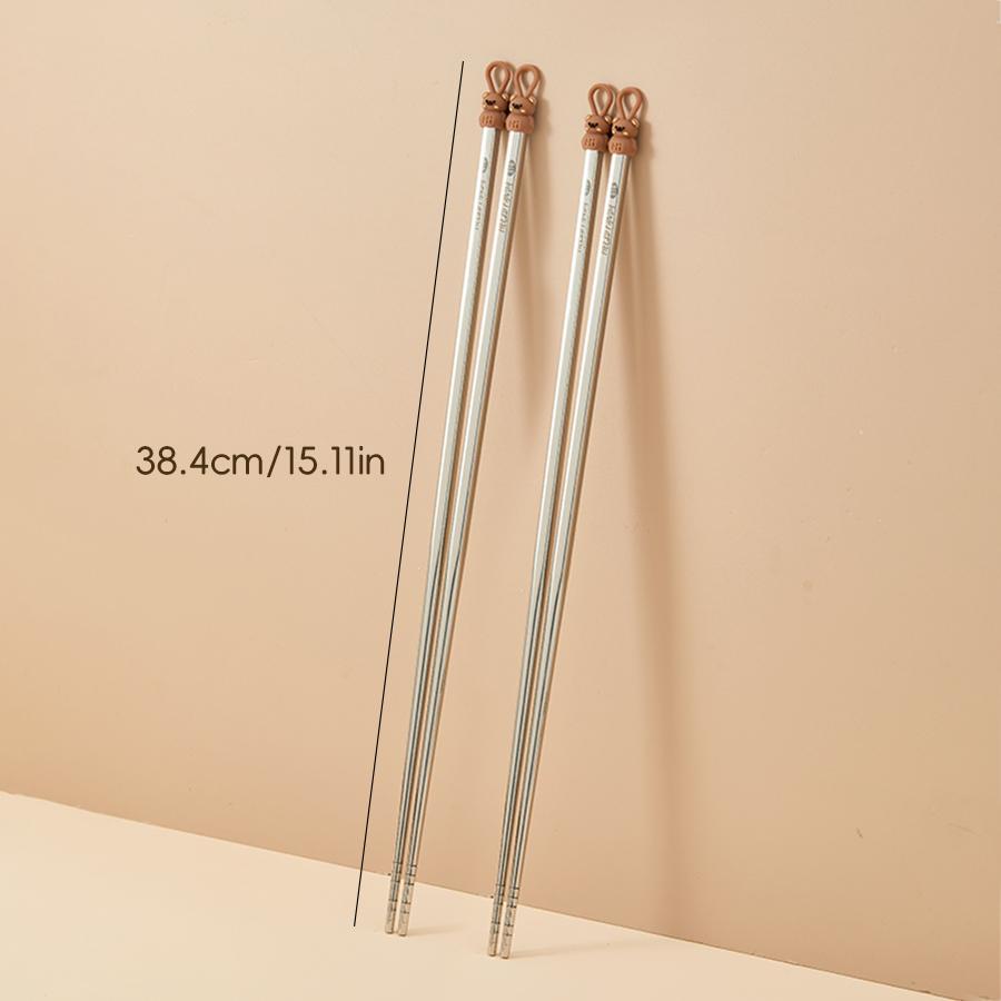 Hängende Verlängerte Essstäbchen 316 Edelstahl Chinesische Essstäbchen Für Frittiertes Essen Heißer Topf Verbrühschutz Sushi Stäbchen Kochwerkzeuge