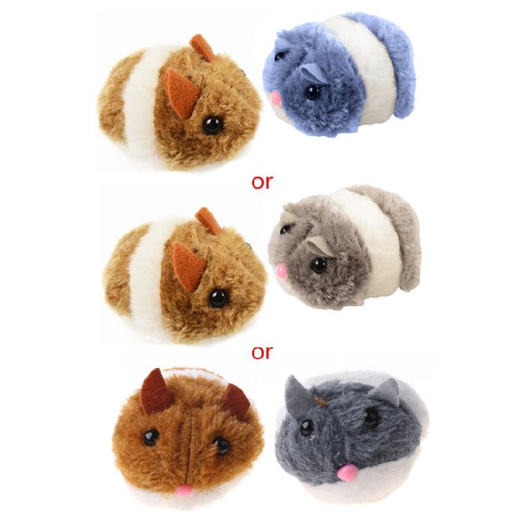 

2 Pcs Cats Stuffed Toy Mouse For Indoor Play Kitten Plush Mouse Engaging Toy 1