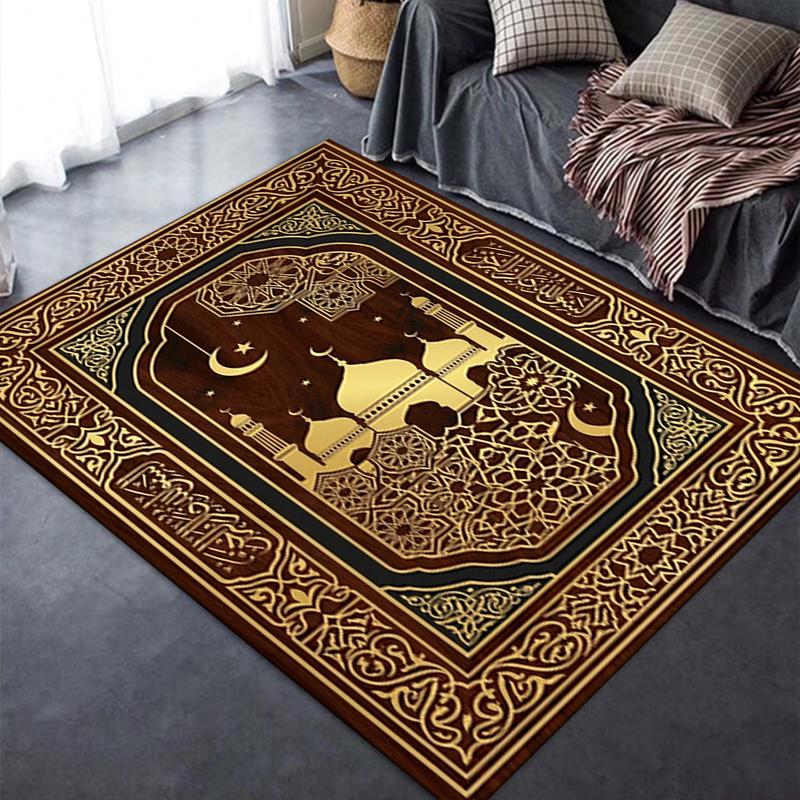 2025 New Muslim Carpet Rug for Living Room Bedroom Home Sofa Decoration,Kids Play Non-slip Floor Mat122