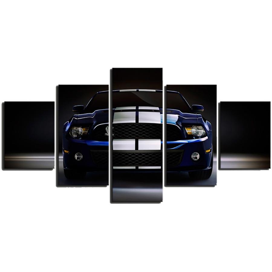 

5 шт., автомобильные принты, живопись, модульные картины, холст, настенное искусство, современное украшение дома, современное для прикроватного фона, плакаты без рамки 20x35cm*2 20x45cm*2 20x55cm*1