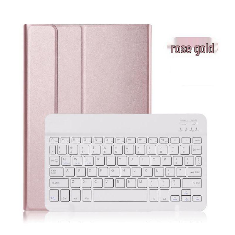 

Lenovo M10 Plus TB-X606F/X606X 10.3 Bluetooth Keyboard Leather Case & Protective Cover розовый