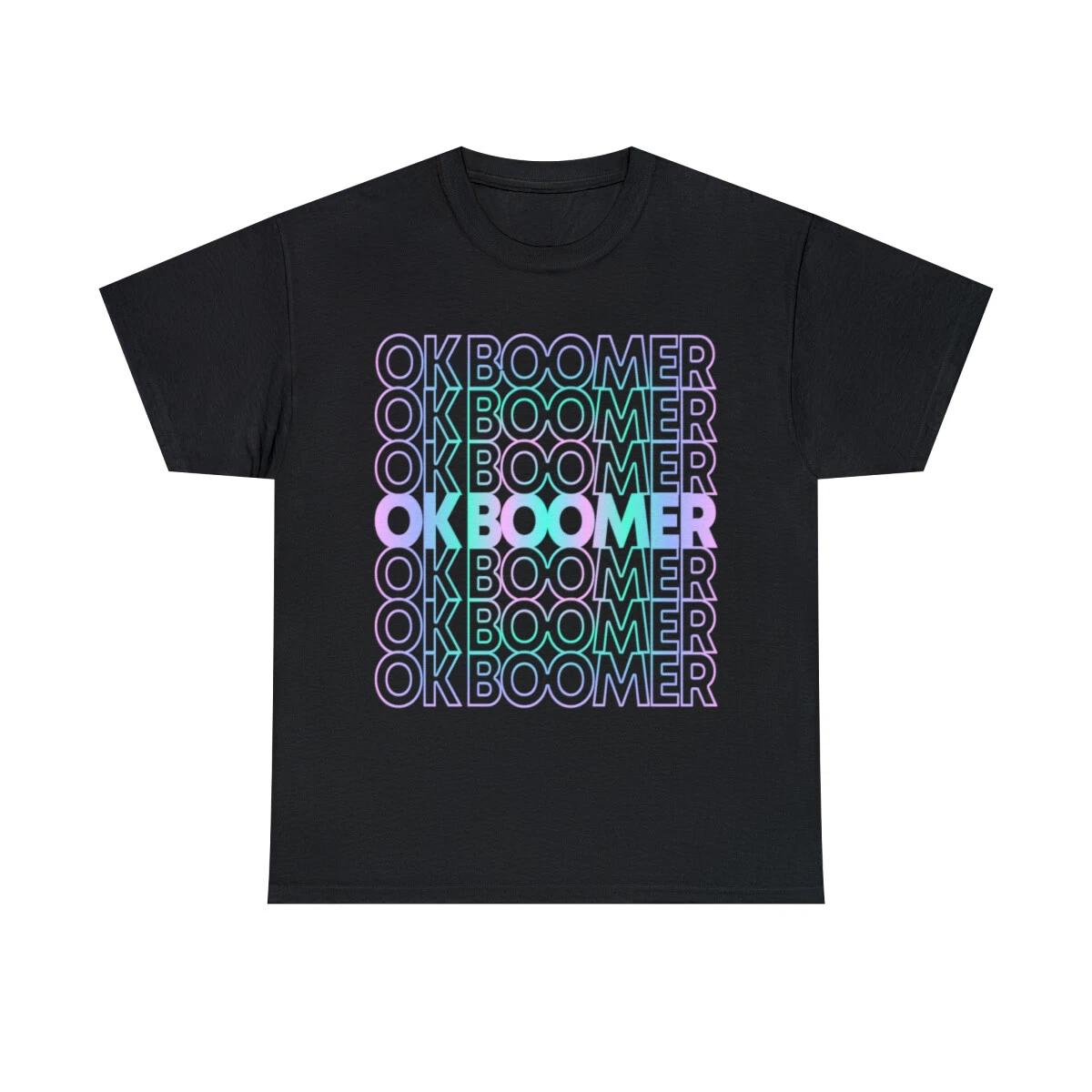 OK Boomer Retro Graphic Tee Shirt, S-5XL 2XL