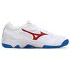 Mizuno Cyclone Speed CN Slip Resistant , Abrasion Resistant , Breathable Low top Training Shoes Unisex White Blue Red (Unisex) Training Shoes