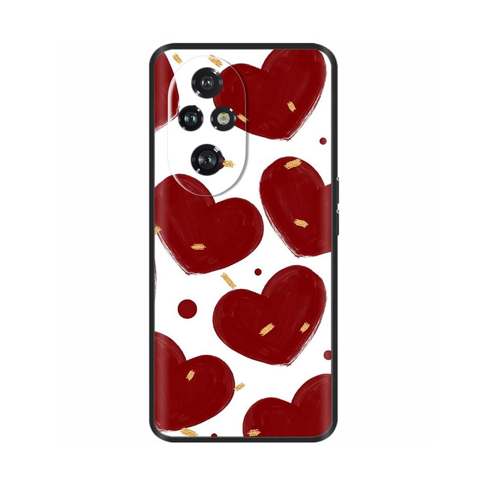 For Honor 200 Pro Case Soft Silicone Painted Phone Cover For Honor 200 Pro 200 Lite Honor200 Smart Cases Protective Back Cover