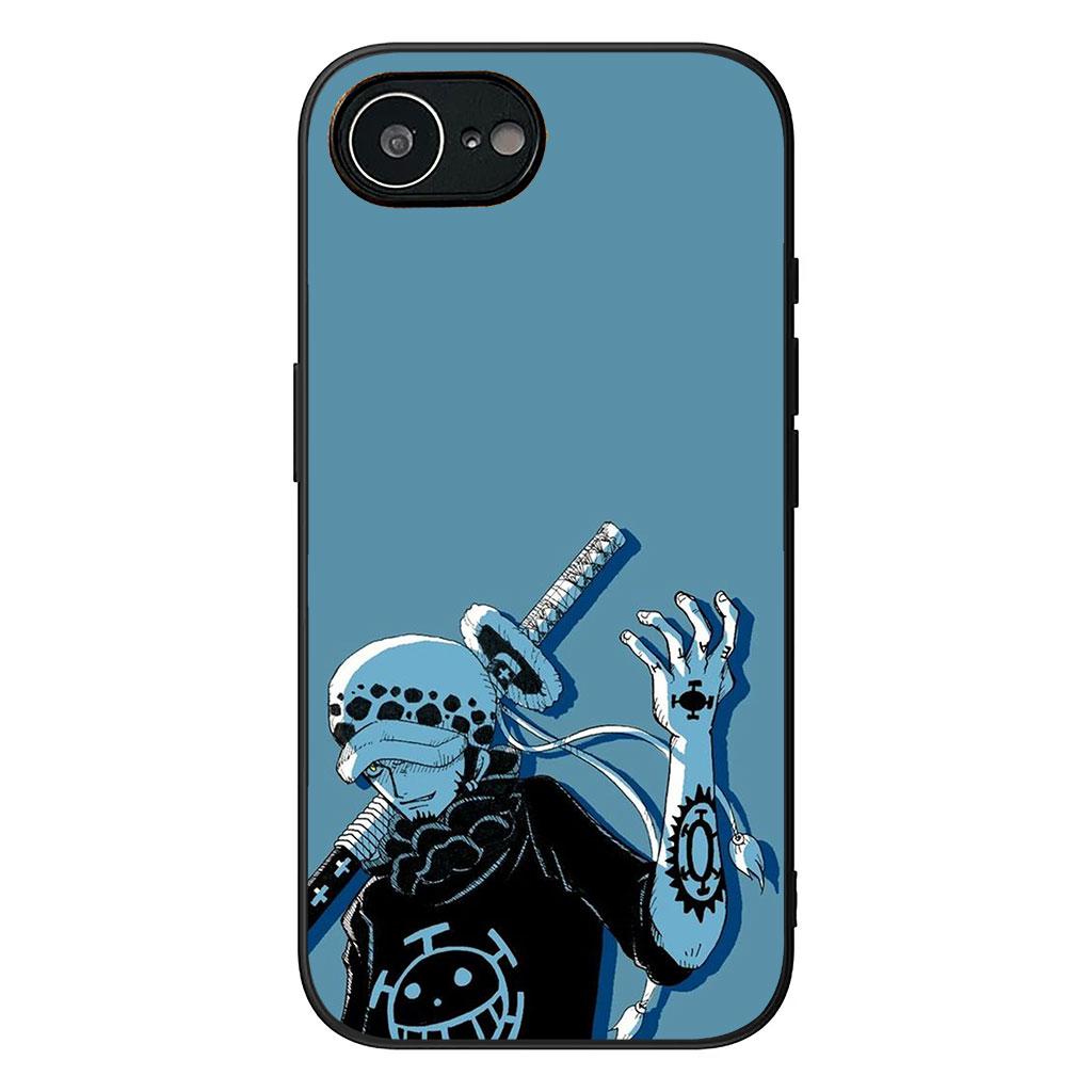 for Samsung Galaxy S25 S24 S22 S23 FE Ultra Plus A56 A05 A06 A15 A16 A55 S7 Edge Phone Case One Trafalgar Water Pieces Luffy Law