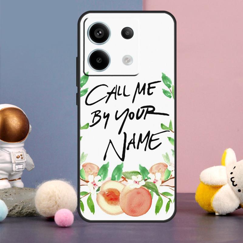 Call Me By Your Name Peach Case For Xiaomi Redmi Note 14 9 10 11 12 13 15 Pro Plus Redmi 15 15C 10C 12C 13C 14C Cover