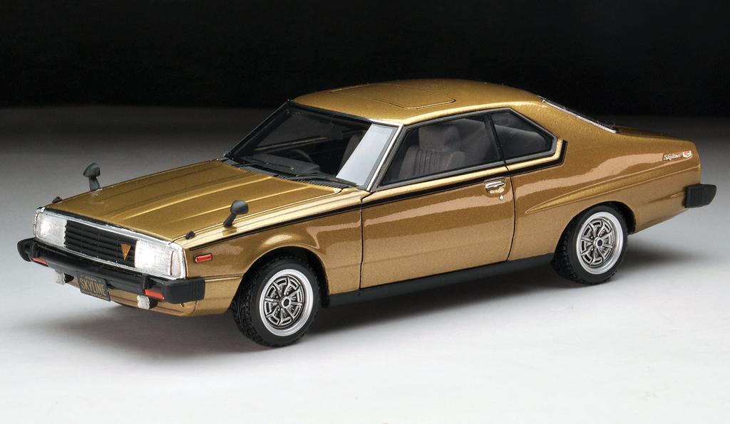 Ignition Nissan Skyline Golden Car Finished Product model×TOMYTEC 1/43 T-IG4307 2000GT-ES