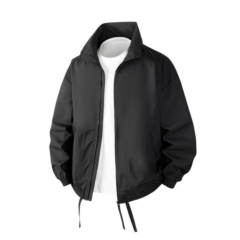 Chenille Stand-up Collar Jacket Men's Spring Suit New Style Men's Korean Style Slim Youth Outdoor Casual Jacket Jacket