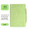 Exquisite Glitter Sequin Strap Journal: Personalized Creative Diary Notebook