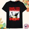 Troye Sivan und Charli XCX Tour Baumwolle Schwarzes T-Shirt UR463