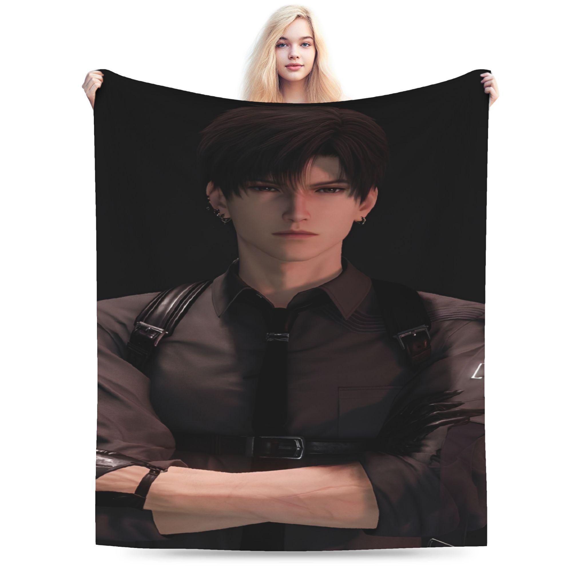 Love and Deepspace Zayne  Blankets Velvet  Cozy Lightweight Thin Throw Blanket for Bedroom Bedspreads 130x150cm