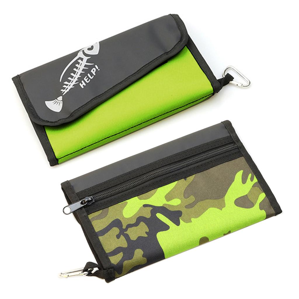 Waterproof Fishing Lure Bag Fishing Equipment Fishing Tackle Binder Bag Soft Baits Bag Storage Rig Bag Fishing Jig Bag