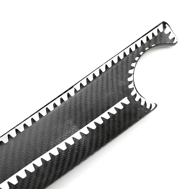 Central Control Decorative Cover Real Carbon Fiber Trument Panel Trim Sticker For Car For MINI R55 R56 2007-2013 LHD