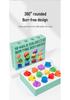 Montessori Baby Geometric Shapes Sorting Box for Ages 4-6 - Educational Color Matching & Cognitive Development Toy