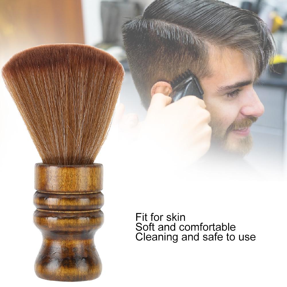 Broken Hair Sweep Brush Neck Face Duster für Salon Stylist Barber Friseur