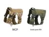 Water-Repellent 1000D Nylon Tactical Dog Vest Harness for Large Dogs