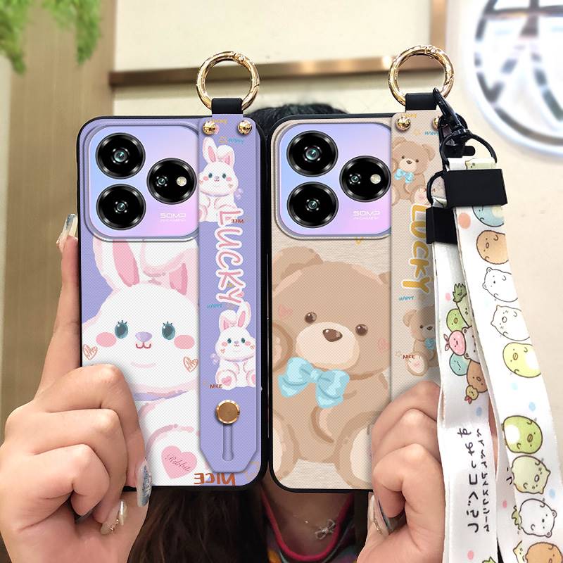 Dirt-resistant Durable Phone Case For ZTE Blade V60 Design/Axon 60 Lite Anti-knock Cartoon Soft case Protective Silicone