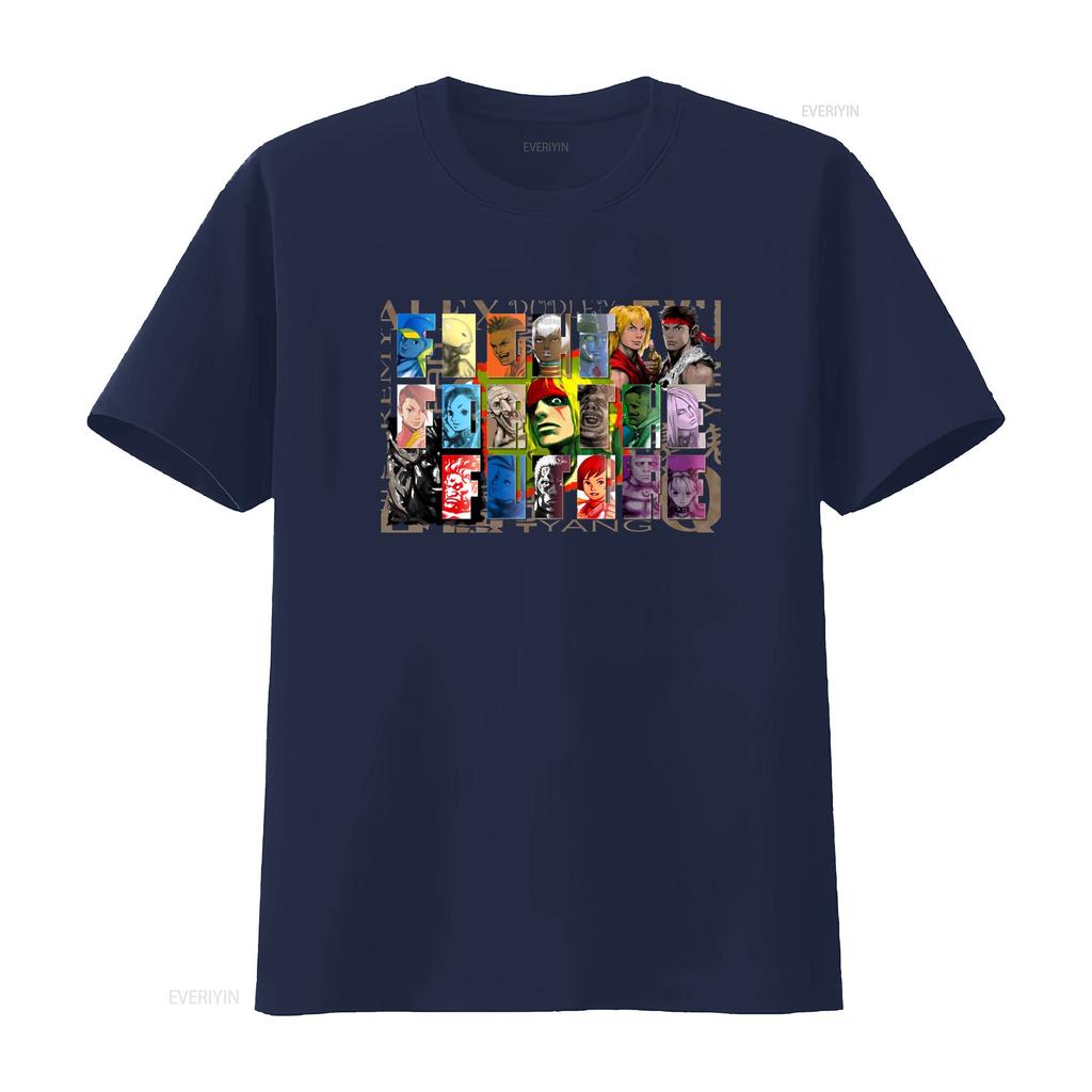 SF3 3rd Strike Cover Art Premium T shirt s for Him Her Arcade vintage Washed Top For Everyday Wear graphic fashion Comfortable