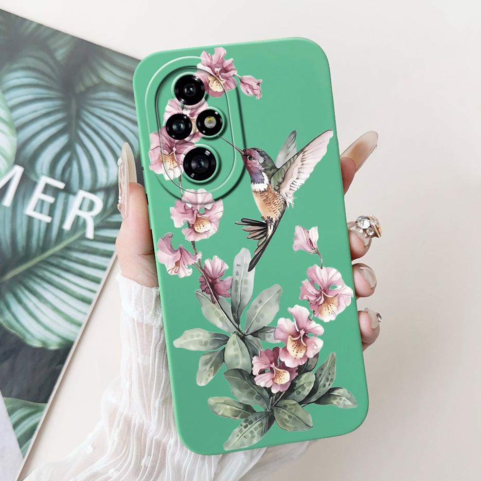 For Honor 200 Pro Case ELP-AN00 New Luxury Candy Painted Cover Shockproof Phone Case For Honor 200 Lite Honor200 Pro Soft Fundas