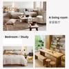 Leaf Macrame Tapestry Bohemian Wall Hanging Ornament Handmade Macrame Home Decoration for Living Room Bedroom Corridor