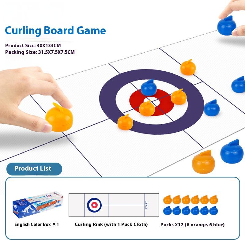 

Развивающие повседневные игрушки настольный хоккей питчер семейная вечеринка сухой керлинг мини интерактивные игрушки