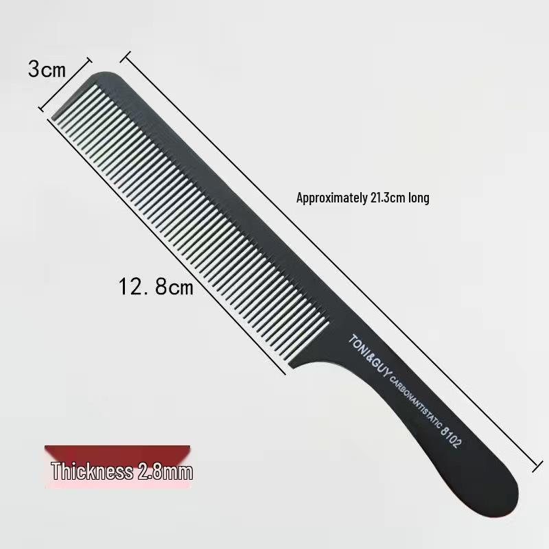 Профессиональная стальная расческа для волос для укладки и стрижек