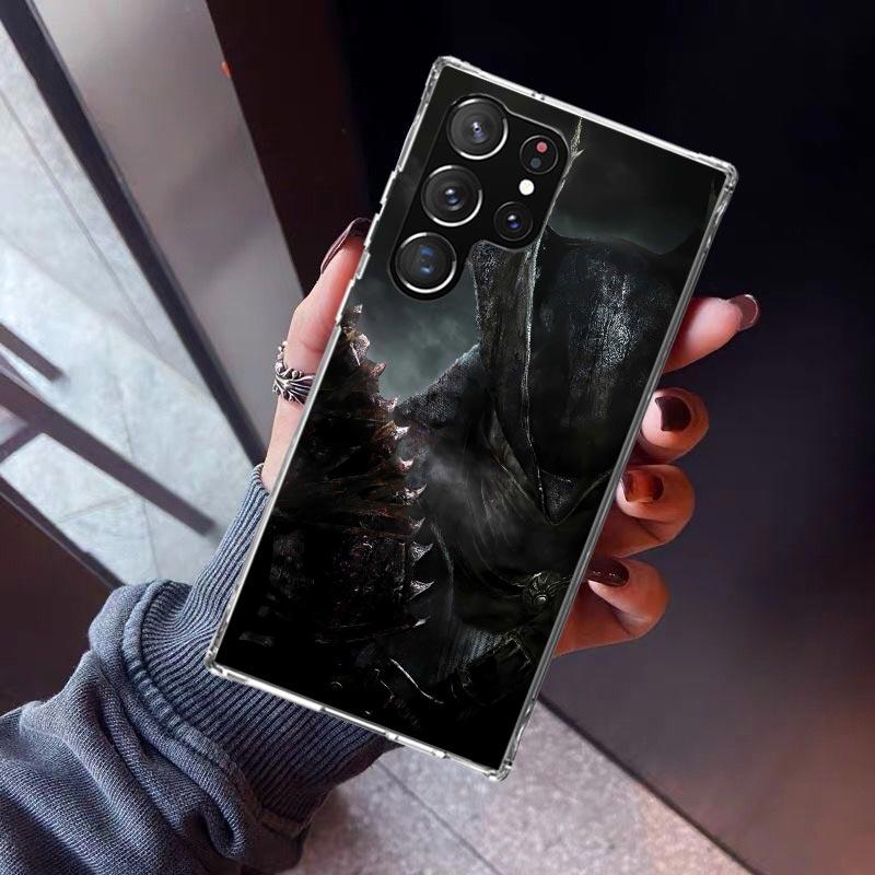 Bloodborne Game Phone Case For Samsung Galaxy S23 S24 S25 Edge S26 Ultra S22 + S21 Plus S20 FE Cover Silicone Print Shell Galaxy