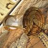 Golden Brass Handmade Nautical Hourglass