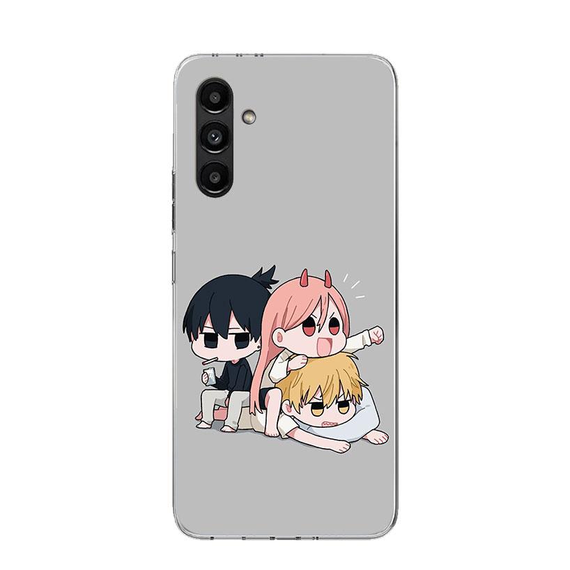 C-Chainsaw Mans Cute Phone Case For Samsung Galaxy A17 A16 A14 A15 A13 A57 A56 A54 A55 A53 A37 A36 A34 A35 A33 A26 A24 A25 A23 G