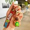 Creative Cute Capybara Keychains For Car Keychain Anime Cartoon Capibala Pendant Women Doll Keyring Charm Holiday Gifts