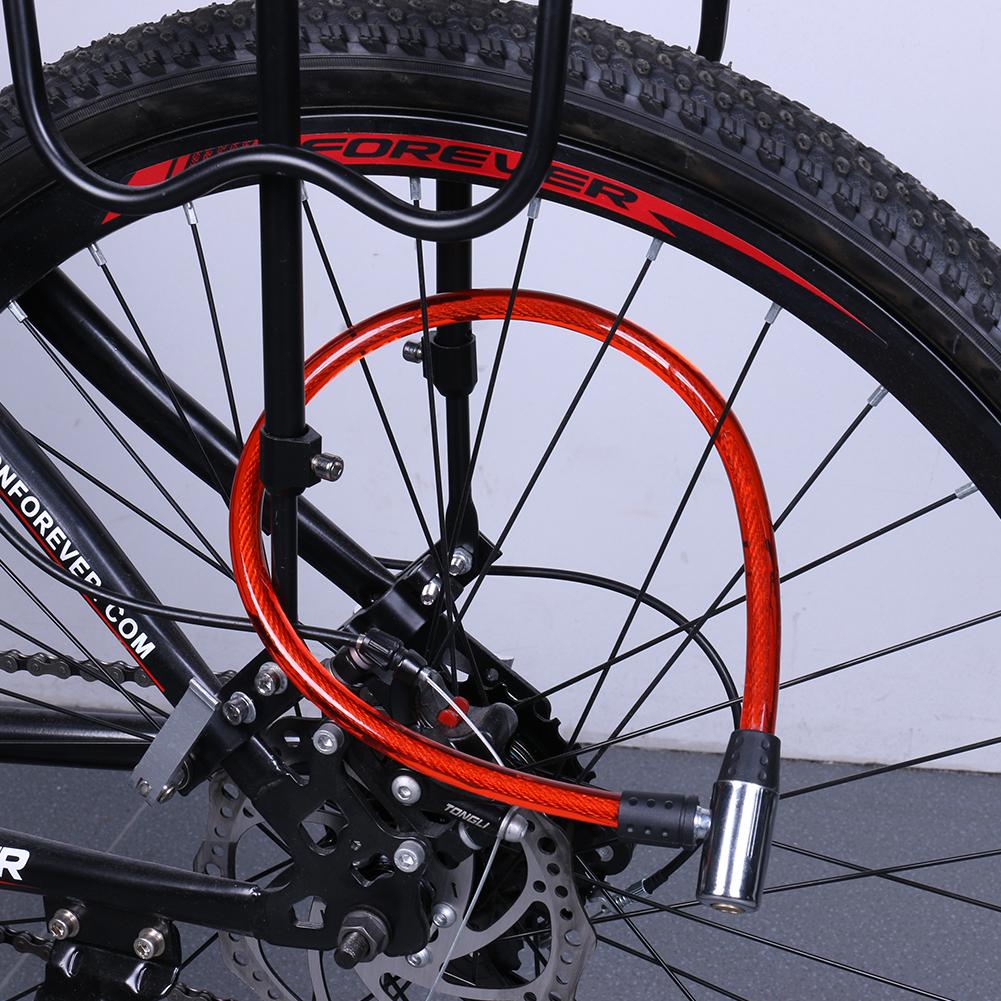 Anti-theft Universal Bike Lock Cable for Bicycle Electric Vehicle Motorcycle Door Multipurpose Cable Coil Security Lock