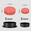 3 In 1 Burger Press Hamburger Patty Maker Slider Press Stuffed Press Burger Patties Cookery Mold